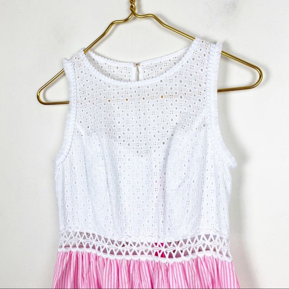 Lilly Pulitzer Alivia Crochet Seersucker Dress - Picture 4 of 10